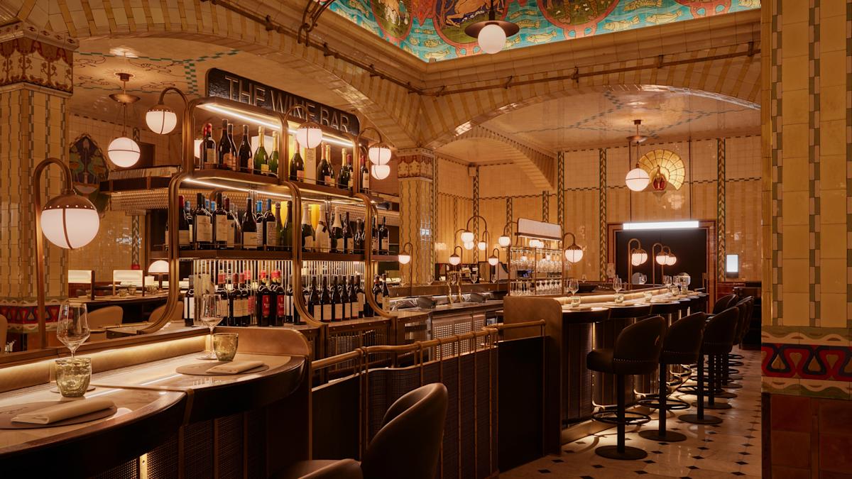 裝飾藝術風｜Harrods Dining Hall