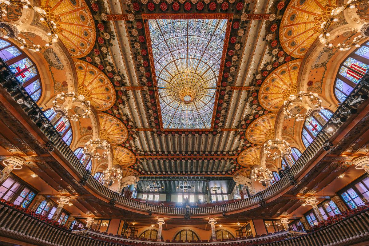 新藝術風｜Palau de la Música Catalana