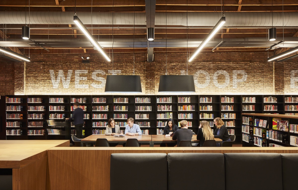工業風｜Chicago Public Library – West Loop Branch
